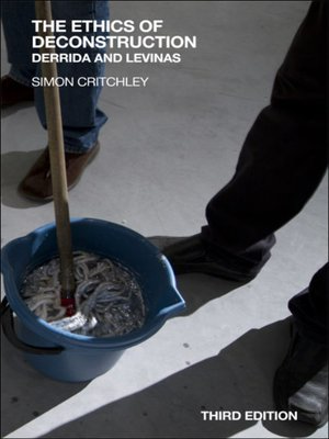 cover image of The Ethics of Deconstruction